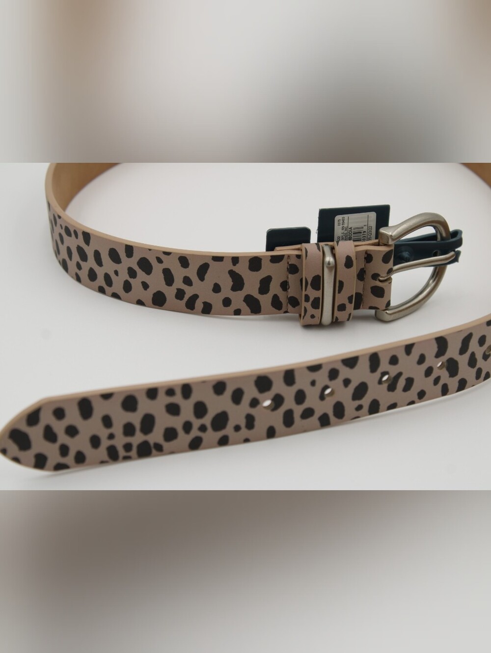 NWT Universal Thread Brown Leopard Print Belt Small